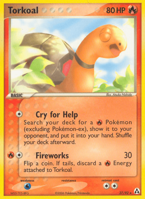 Torkoal [Reverse Holo]