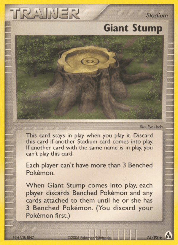 Giant Stump [Reverse Holo]
