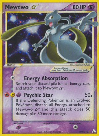 Mewtwo ★ — Holon Phantoms