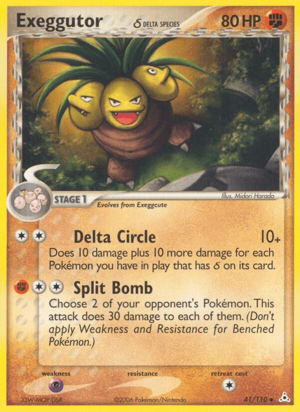 Exeggutor δ [Reverse Holo]