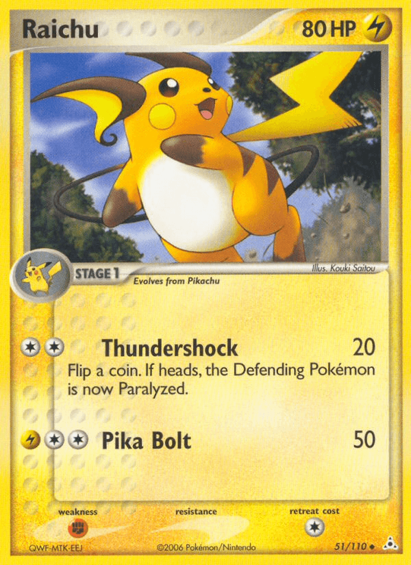 Raichu [Reverse Holo]