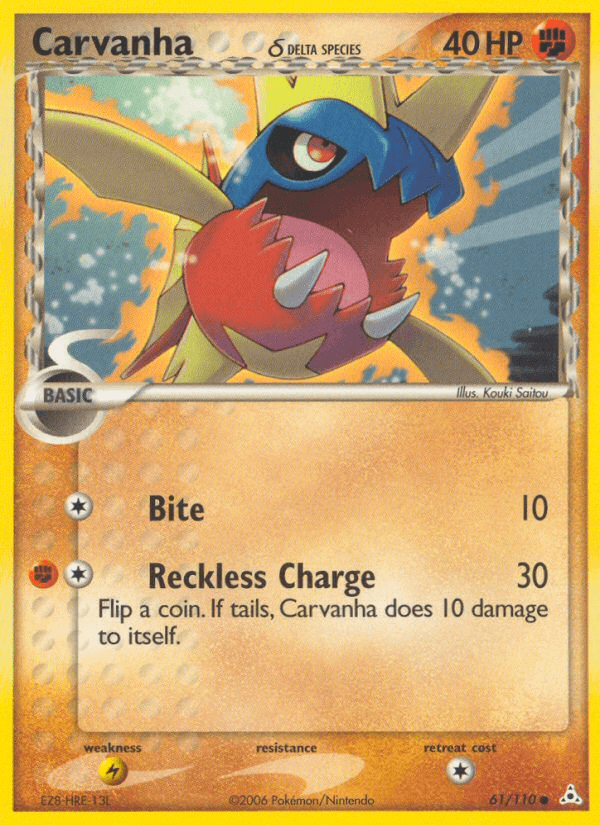 Carvanha δ [Reverse Holo]