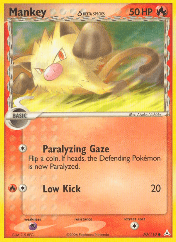 Mankey δ [Reverse Holo]