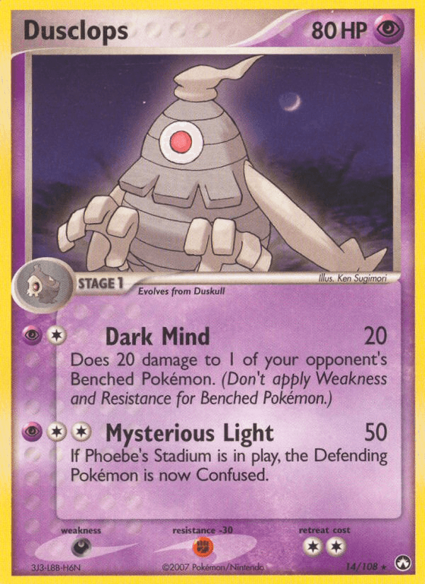 Dusclops [Reverse Holo]