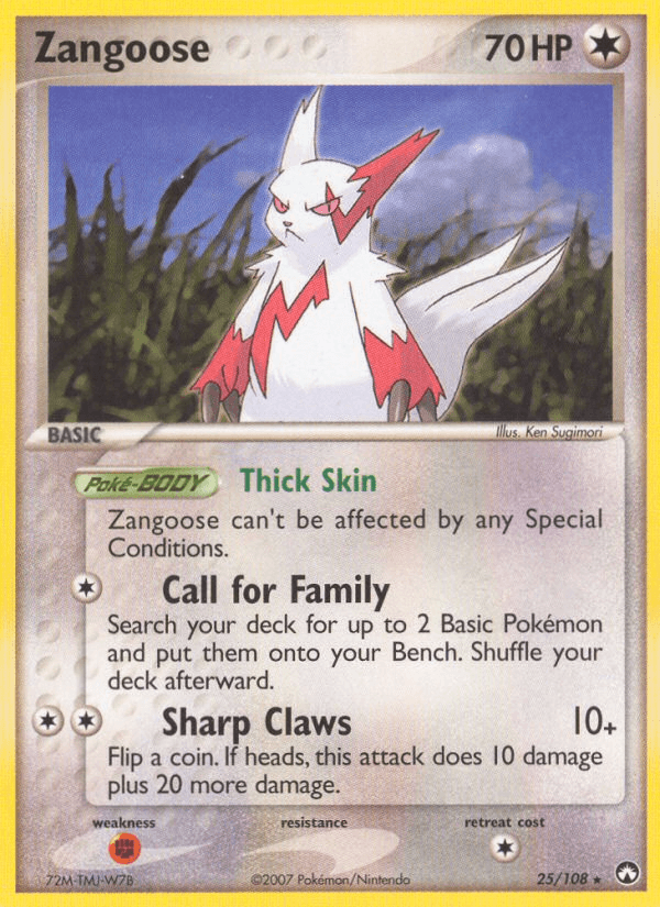 Zangoose [Reverse Holo]