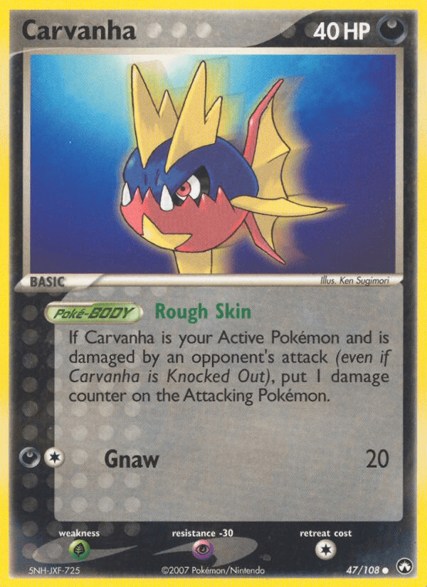 Carvanha [Reverse Holo]