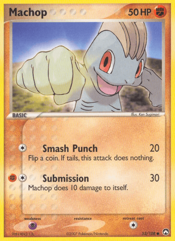 Machop [Reverse Holo]