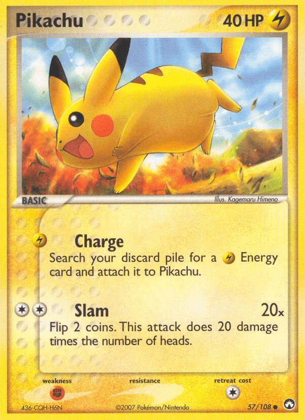 Pikachu [Reverse Holo]