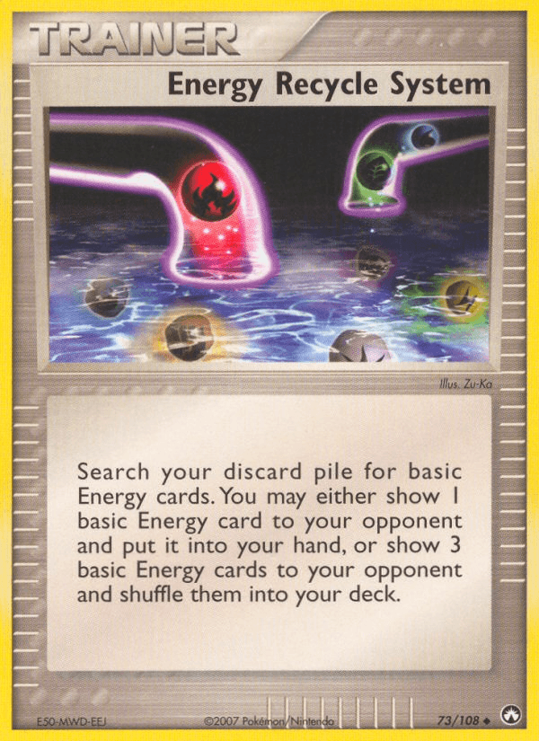Energy Recycle System [Reverse Holo]