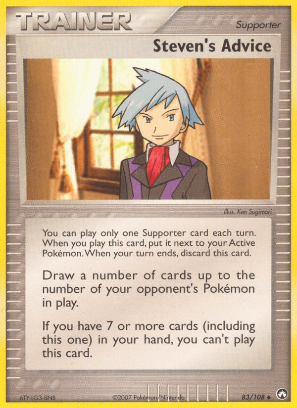 Steven's Advice [Reverse Holo]