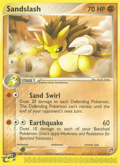Sandslash [Reverse Holo]