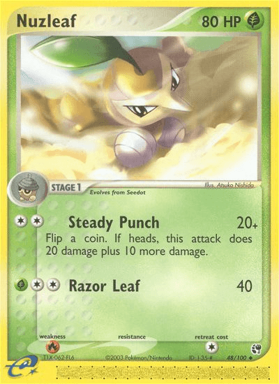 Nuzleaf [Reverse Holo]