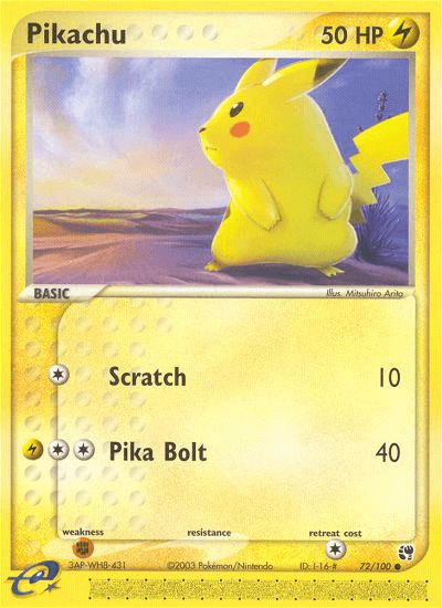 Pikachu [Reverse Holo]