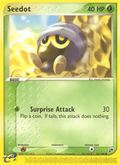 Seedot [Reverse Holo]