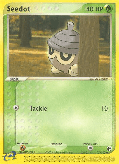 Seedot [Reverse Holo]