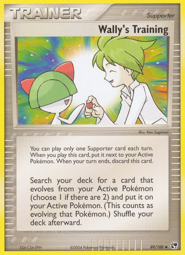 Wally's Training [Reverse Holo]