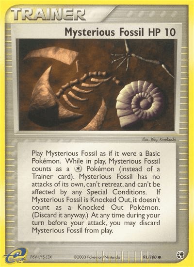 Mysterious Fossil [Reverse Holo]