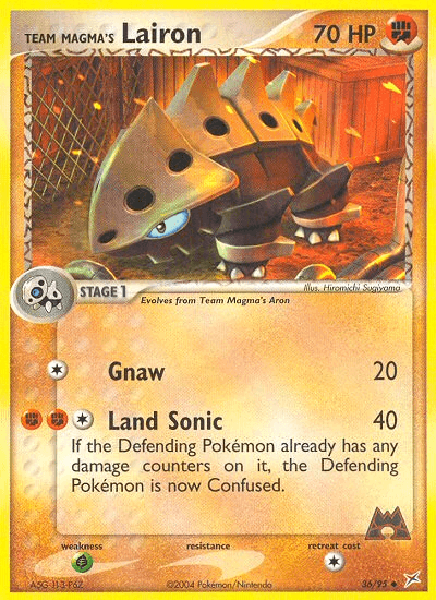 Team Magma's Lairon [Reverse Holo]