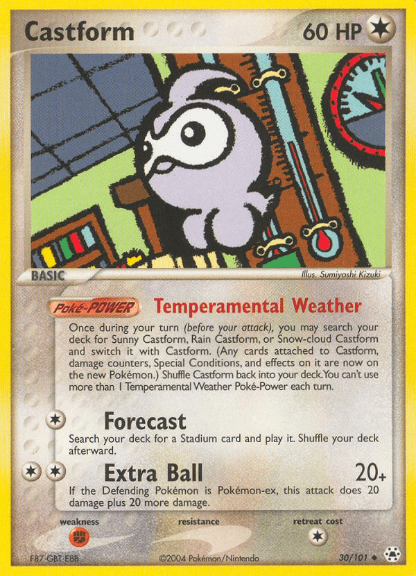 Castform [Reverse Holo]