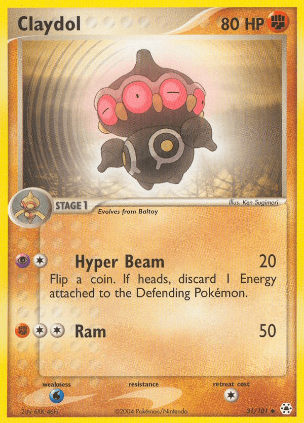 Claydol [Reverse Holo]