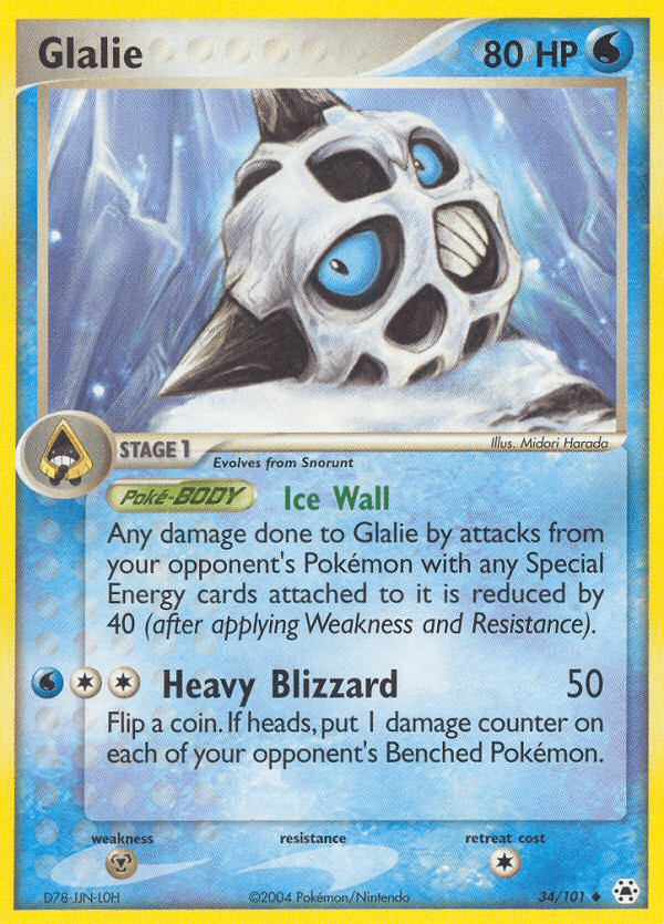Glalie [Reverse Holo]