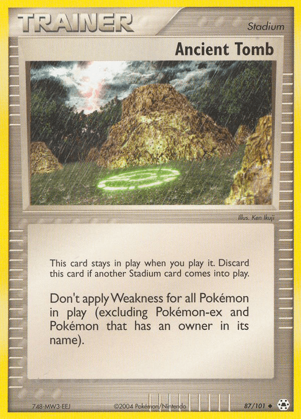 Ancient Tomb [Reverse Holo]