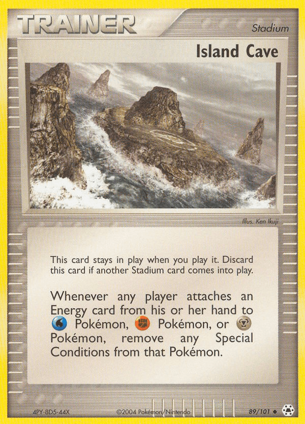 Island Cave [Reverse Holo]