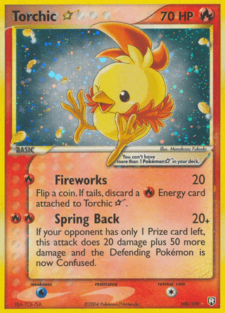 Torchic ★ — Team Rocket Returns