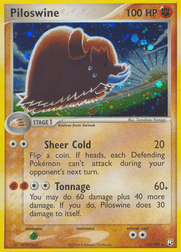 Piloswine [Reverse Holo]