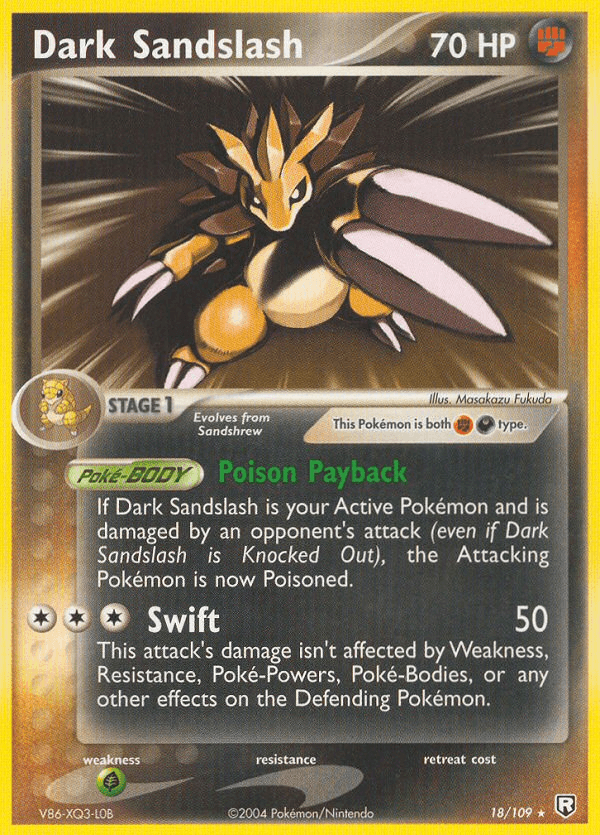 Dark Sandslash [Reverse Holo]