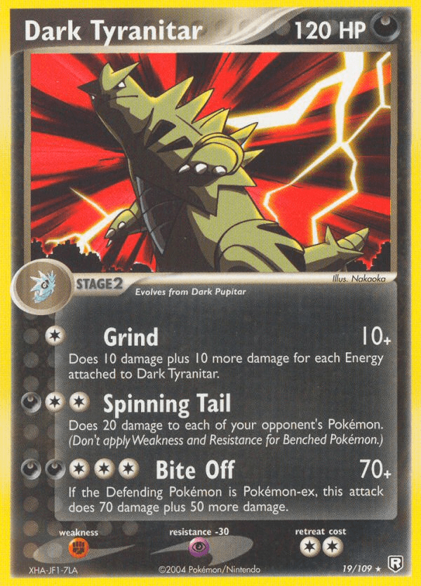 Dark Tyranitar [Reverse Holo]