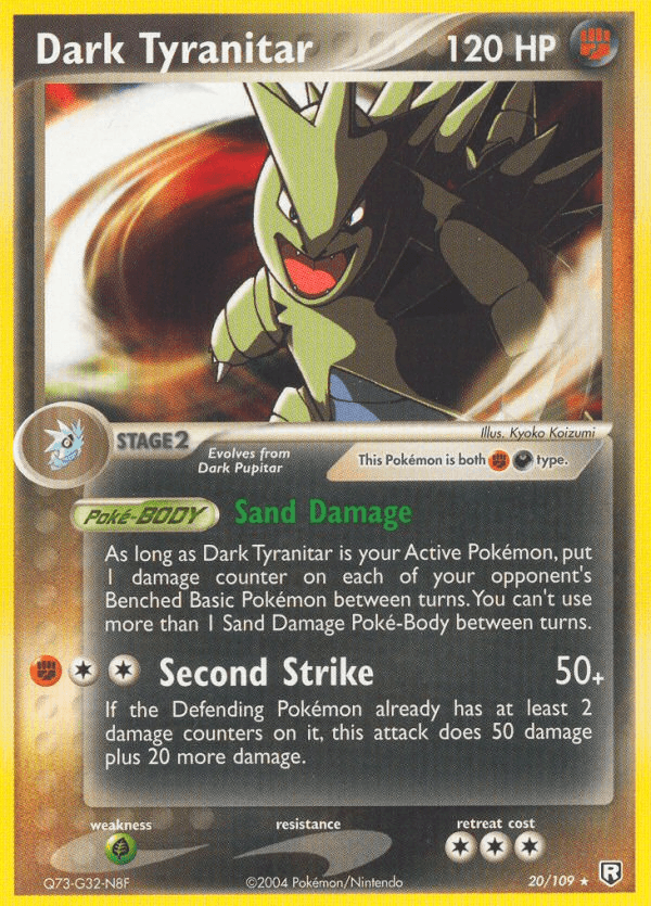 Dark Tyranitar [Reverse Holo]