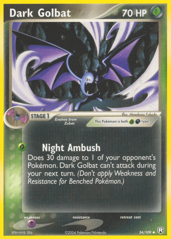 Dark Golbat [Reverse Holo]