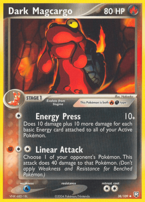 Dark Magcargo [Reverse Holo]