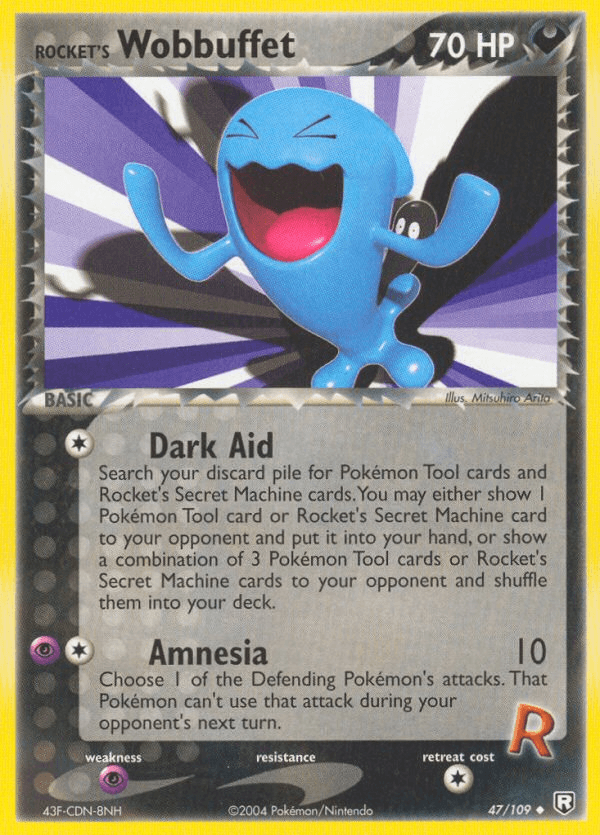 Rocket's Wobbuffet [Reverse Holo]