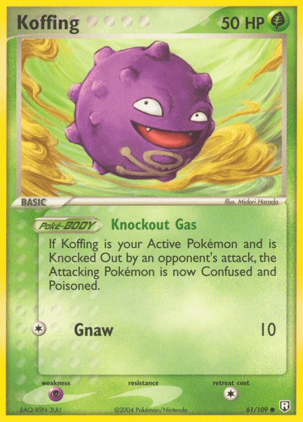Koffing [Reverse Holo]