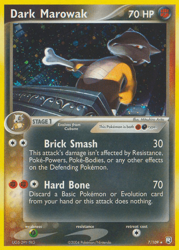 Dark Marowak [Reverse Holo]