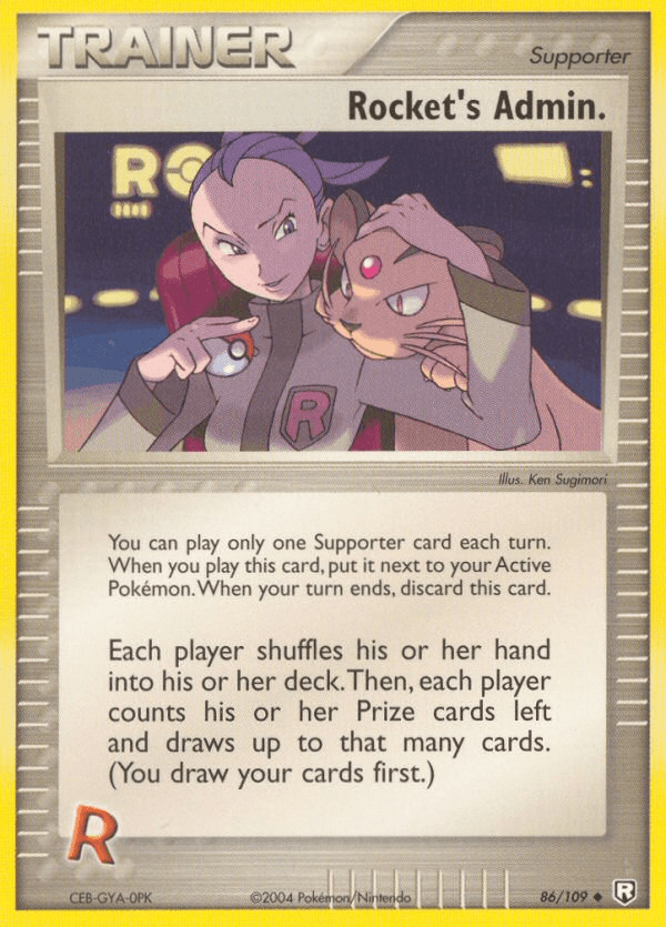 Rocket's Admin. [Reverse Holo]