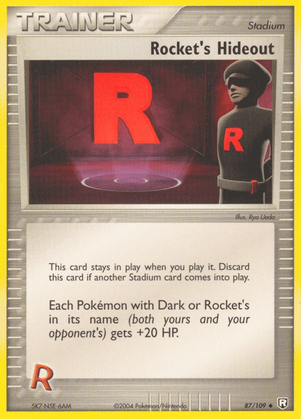 Rocket's Hideout [Reverse Holo]