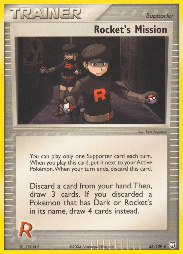 Rocket's Mission [Reverse Holo]
