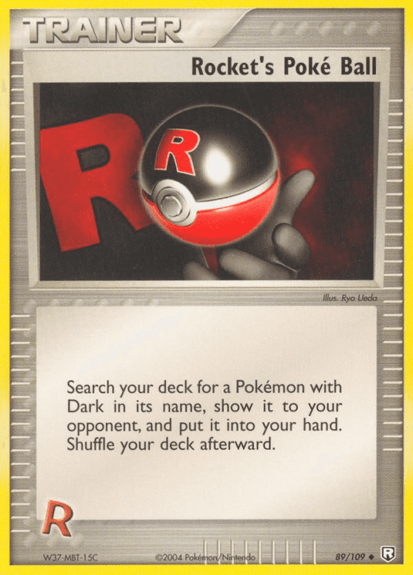Rocket's Poké Ball [Reverse Holo]
