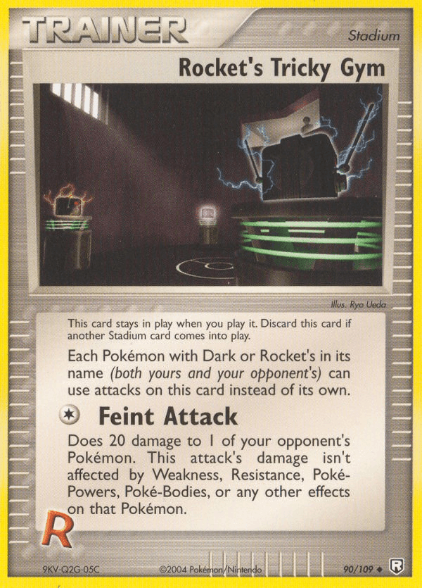 Rocket's Tricky Gym [Reverse Holo]