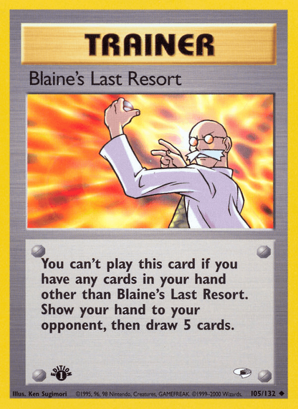 Blaine's Last Resort [1st Edition]