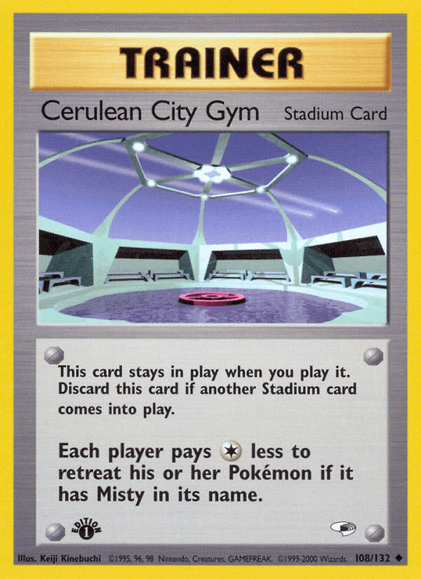 Cerulean City Gym [1st Edition]