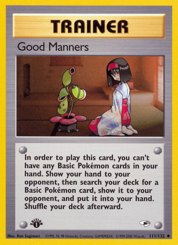 Good Manners [1st Edition]