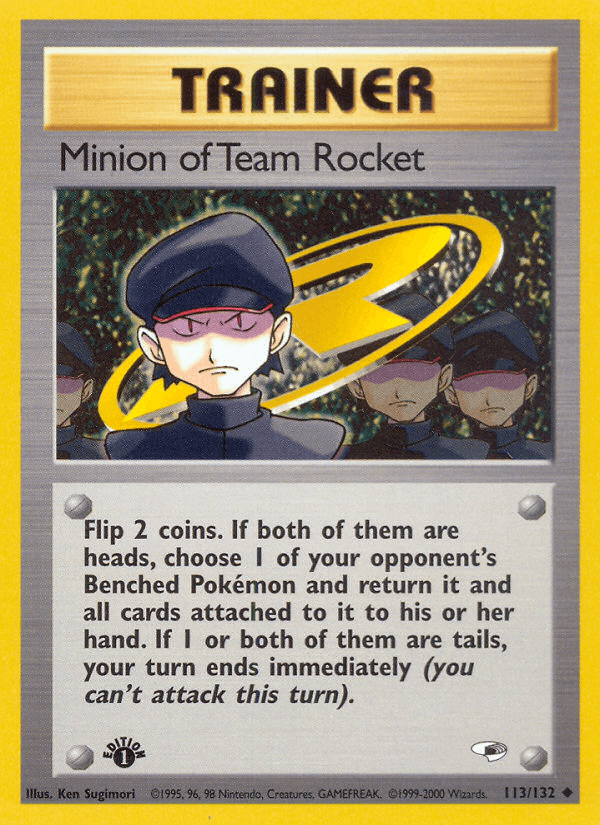 Minion of Team Rocket [1st Edition]