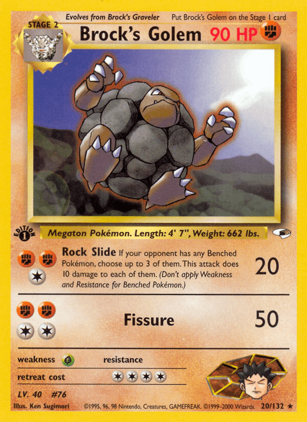 Brock's Golem [1st Edition]