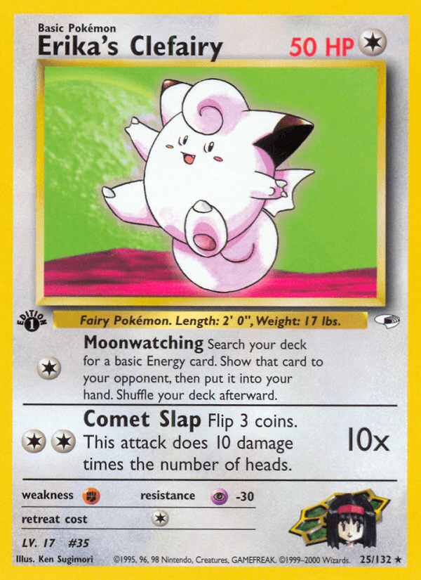 Erika's Clefairy [1st Edition]