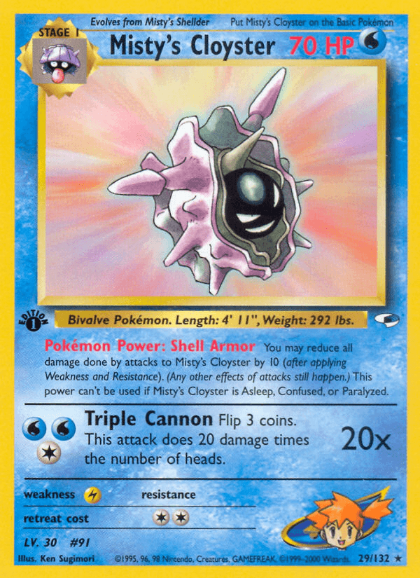 Misty's Cloyster [1st Edition]
