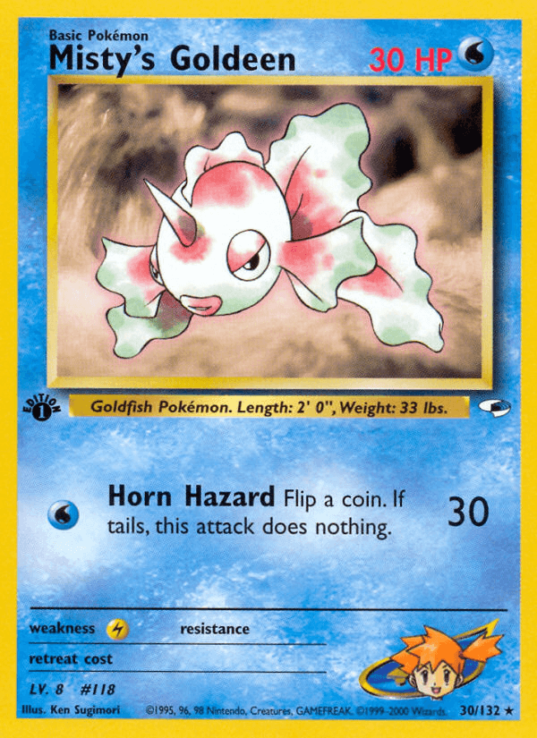 Misty's Goldeen [1st Edition]